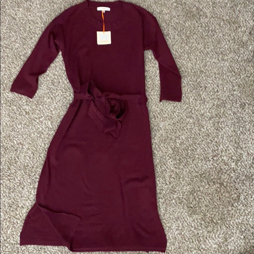 NWT. Orange Creek mulberry dress. Size s/m